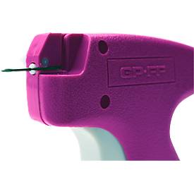 Etikettierpistole METO® Economy Fine, inkl. extrafeiner Nadel, Stahl, grau-violett