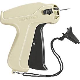 Etikettierpistole METO® Standard Mark III, ergonomisch, inkl. Standardnadel, Stahl, beige-schwarz