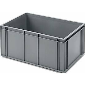 Euro Box Bäcker-Kasten, lebensmittelecht, Inhalt 56,8 L, geschlossene Version