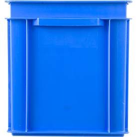 Euro Box Serie EF 4320, aus PP, Inhalt 29,5 L, geschlossene Wände, Unterfassgriff, blau