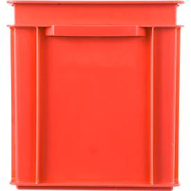 Euro Box Serie EF 4320, aus PP, Inhalt 29,5 L, geschlossene Wände, Unterfassgriff, rot