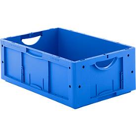Euro Box Serie LTB 6220, aus PP, Inhalt 41 L, ohne Deckel, blau