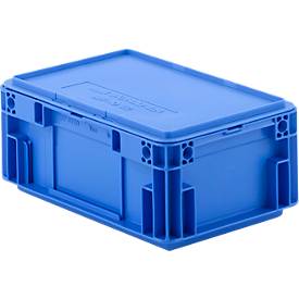 Euro Box Serie MF 3120, aus PP, Inhalt 5,2 L, Unterfassgriff, blau