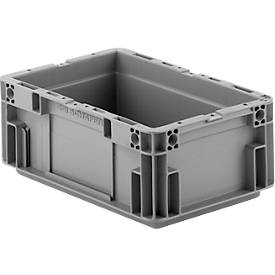 Euro Box Serie MF 3120, aus PP, Inhalt 5,2 L, Unterfassgriff, grau