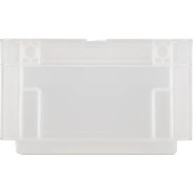 Euro Box Serie MF 3120, aus PP, Inhalt 5,2 L, Unterfassgriff, transluzent