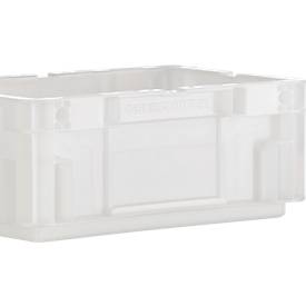 Euro Box Serie MF 3120, aus PP, Inhalt 5,2 L, Unterfassgriff, transluzent