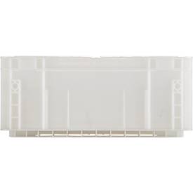 Euro Box Serie MF 4170, aus PP, Inhalt 14,6 L, Durchfassgriff, transluzent