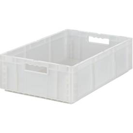 Euro Box Serie MF 6170, aus PP, Inhalt 30,8 L, Durchfassgriff, transluzent