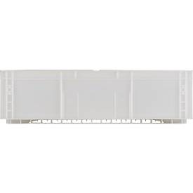 Euro Box Serie MF 6170, aus PP, Inhalt 30,8 L, Durchfassgriff, transluzent