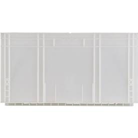 Euro Box Serie MF 6320, aus PP, Inhalt 62,3 L, Durchfassgriff, transluzent