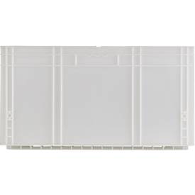 Euro Box Serie MF 6320, aus PP, Inhalt 62,3 L, Durchfassgriff, transluzent