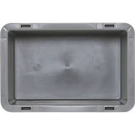 Euro Box SSI Schäfer EF 3120, 4,2 l, L 300 x B 200 x H 120 mm, grau, 10 Stück