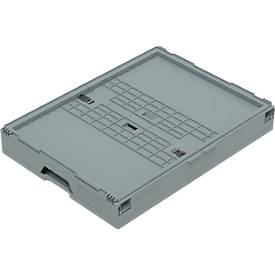 EURO-Maß Faltbox 8645 DS, grau