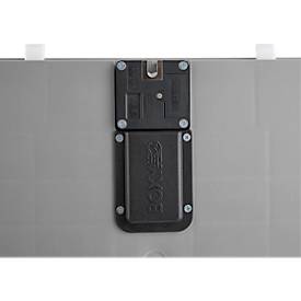 Eurobehälter Serie R-KLT Boxy, geschlossen, mit Deckel, PP, B 595 x T 395 x H 278 mm, 52,1 l, grau, 1 Stück