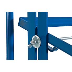 Eurokastenwagen mit offenem Rahmen, 820 x 620 mm