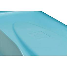 Exacompta Briefablagen Set Combo Pop N'Co, 4-tlg A4+, bis 500 Blatt je Ablage, Etikettenhalter, stapelbar, 25 Jahre