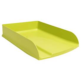 Exacompta Briefablagen Set Combo Pop N'Co, 4-tlg A4+, bis 500 Blatt je Ablage, Etikettenhalter, stapelbar, 25 Jahre