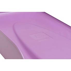 Exacompta Briefablagen Set Combo Pop N'Co, 4-tlg A4+, bis 500 Blatt je Ablage, Etikettenhalter, stapelbar, 25 Jahre