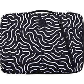 Exacompta Laptophülle Sleeve 15–16 Zoll Moon, gepolstert mit Eckschutz, versenkbarer Griff, 58% recycelt