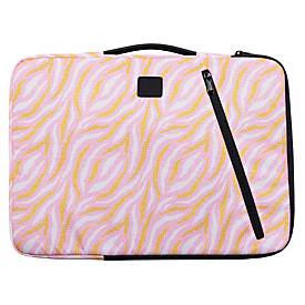 Exacompta Laptophülle Sleeve 15–16 Zoll Nude, gepolstert mit Eckschutz, versenkbarer Griff, 58% recycelt
