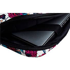 Exacompta Laptophülle Sleeve 15–16 Zoll Paisley, gepolstert mit Eckschutz, versenkbarer Griff, 58% recycelt