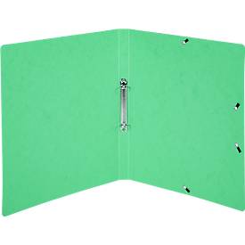 Exacompta Ringbuch, DIN A4, 2 Rund-Ring Mechanik, Rückenbreite 20 mm, grün