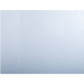 Exacompta Schreibunterlage Crystal, weich & flexibel, PVC, phthalatfrei, rutschfest, abwischbar, B 650 x T 500 mm, transparent