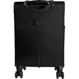 Exactive Trolley mit Laptop- & Tabletfächern, Handgepäckformat, TSA-Schloss & USB-Anschluss, 4 Rollen, schwarz
