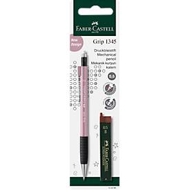 FABER-CASTELL Druckbleistift Grip, schwarz, 0.5 mm