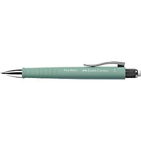 Faber-Castell Druckbleistift Poly Matic, Minenstärke 0,7 mm, nachfüllbar, mintgrün