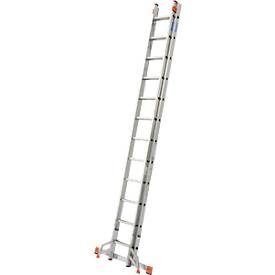 FABILO Schiebeleiter, 2 x 12 Sprossen