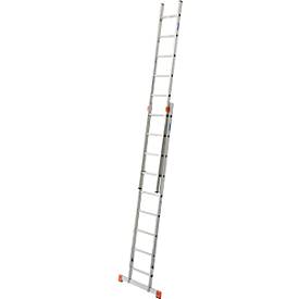 FABILO Schiebeleiter, 2 x 9 Sprossen