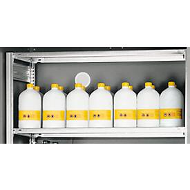 Fachboden f. Gefahrstoffschrank Asecos Typ 90 XL Classic, Traglast 75 kg, für 1 Fass