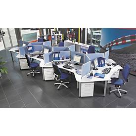 Fachboden für 400er Breite, B 350 x T 350 mm, Buche-Dekor