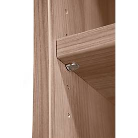Fachboden für 400er Breite, B 350 x T 350 mm, Nussbaum-Dekor