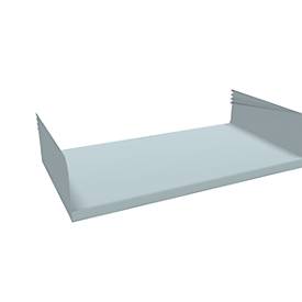 Fachboden, mit Seitenstützen, für Variabo Freiarmregal, B 750 x T 400 mm