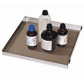 Fachboden Standard für asecos Sicherheitsschränke der Q30, Q90 und S90 Serie, Edelstahl 1.4301, B 743 x T 435 x H 30 mm, bis 75 kg