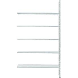 Fachbodenregal FBR 2200, Anbauregal, 1315 x 300 mm, 5 Böden