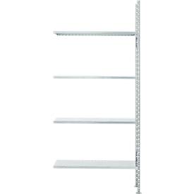Fachbodenregal FBR 2200, Anbauregal, 4 Böden, 1025 x 400 mm