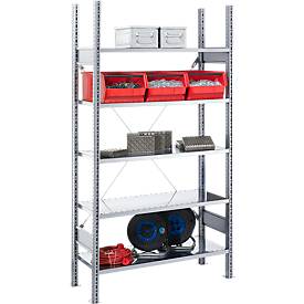 Fachbodenregal FBR 2200, Grundregal, 1345 x 300 mm, 5 Böden