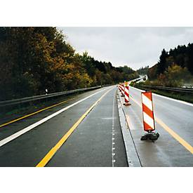 Fahrbahnmarkierungsbänder, gelb
