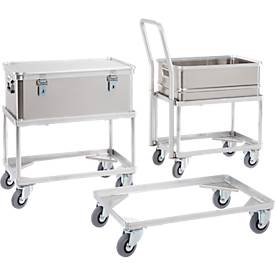 Fahrgestell Typ 1, für Transportkasten, H 150 mm