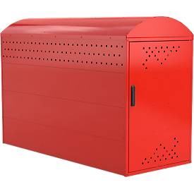 Fahrradgarage BikeBox 1 B mit Bogendach