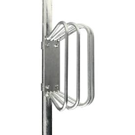 Fahrradparker für Abfallsammler