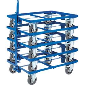 Fahrrahmen für Eurokästen, 1210 x 810 mm bis 250 kg