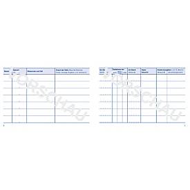 Fahrtenbuch AVERY® Zweckform 222-3P, Sonderaktion mit 3 x Fahrtenbuch 222, DIN A6 quer, von Rechtsexperten geprüft, mit Ausfüllhilfe, FSC®-Papier