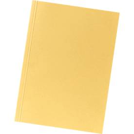 FALKEN Aktendeckel, DIN A4, Karton, gelb