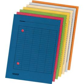 FALKEN Dokumentenmappe, DIN A4, Karton, blau