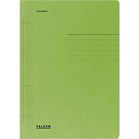 FALKEN Schnellhefter, DIN A4, Manila RC-Karton, grün