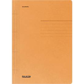 FALKEN Schnellhefter, DIN A4, Manila RC-Karton, orange